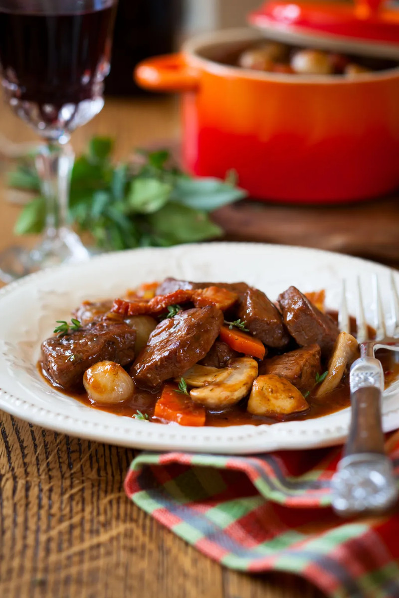 Boeuf Bourguignon rapide