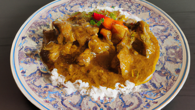Curry de bœuf