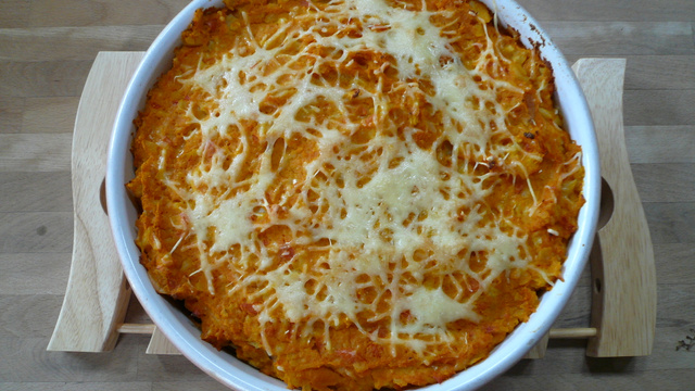 Parmentier de potimarron