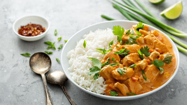 Poulet au curry
