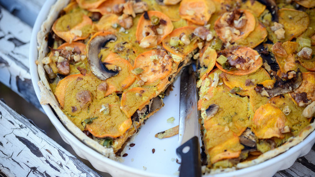 Quiche végétarienne